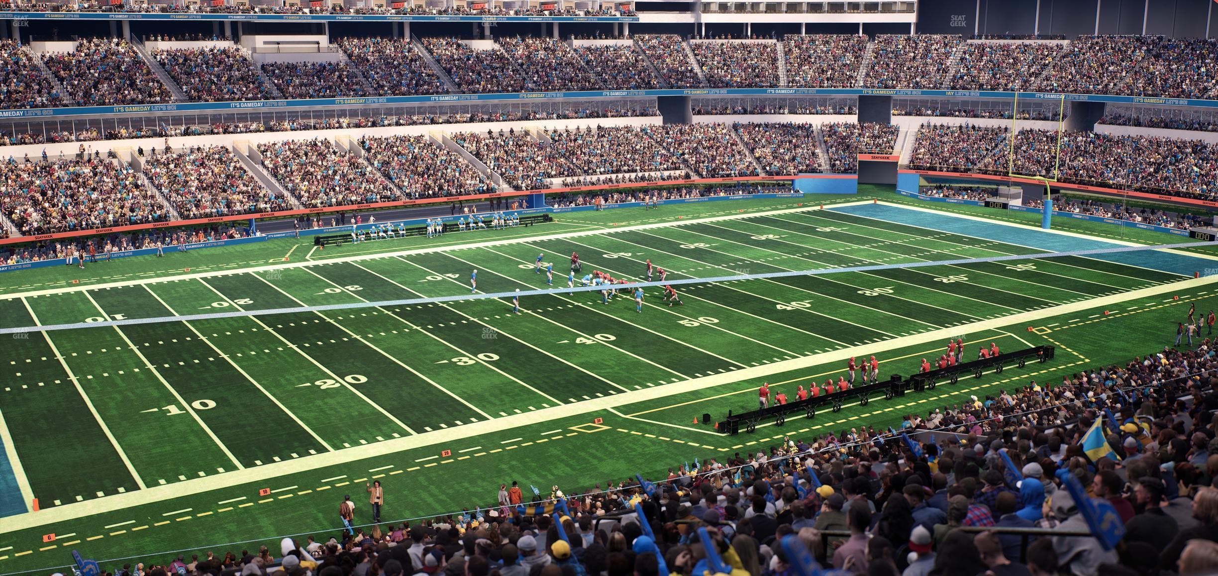 SoFi Stadium - Section Club 242 Wc Seat View