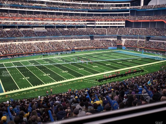 SoFi Stadium - Section Club 242 Wc Seat View