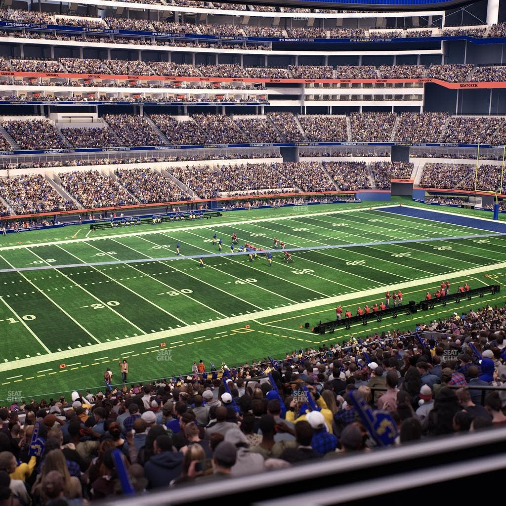 SoFi Stadium - Section Club 242 Wc Seat View