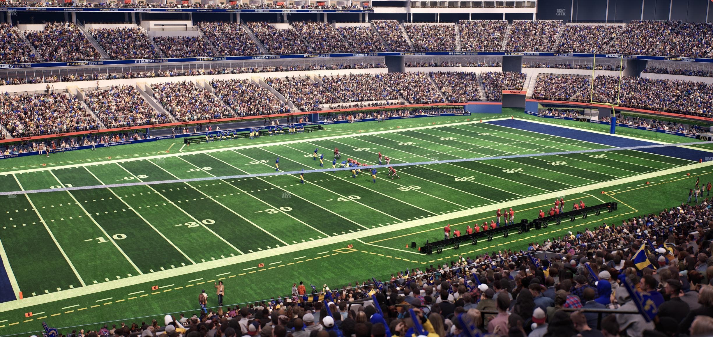 SoFi Stadium - Section Club 242 Wc Seat View