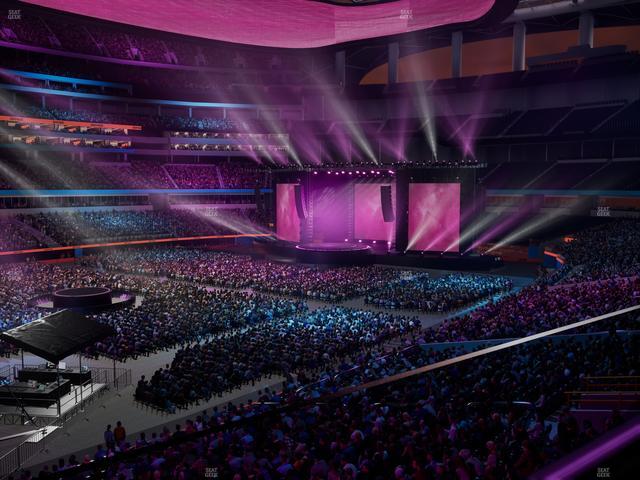 SoFi Stadium - Section Club 242 Seat View