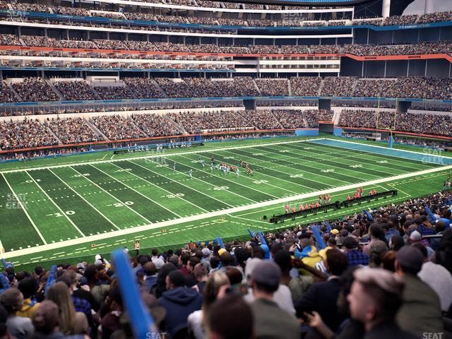 SoFi Stadium - Section Club 242 Seat View