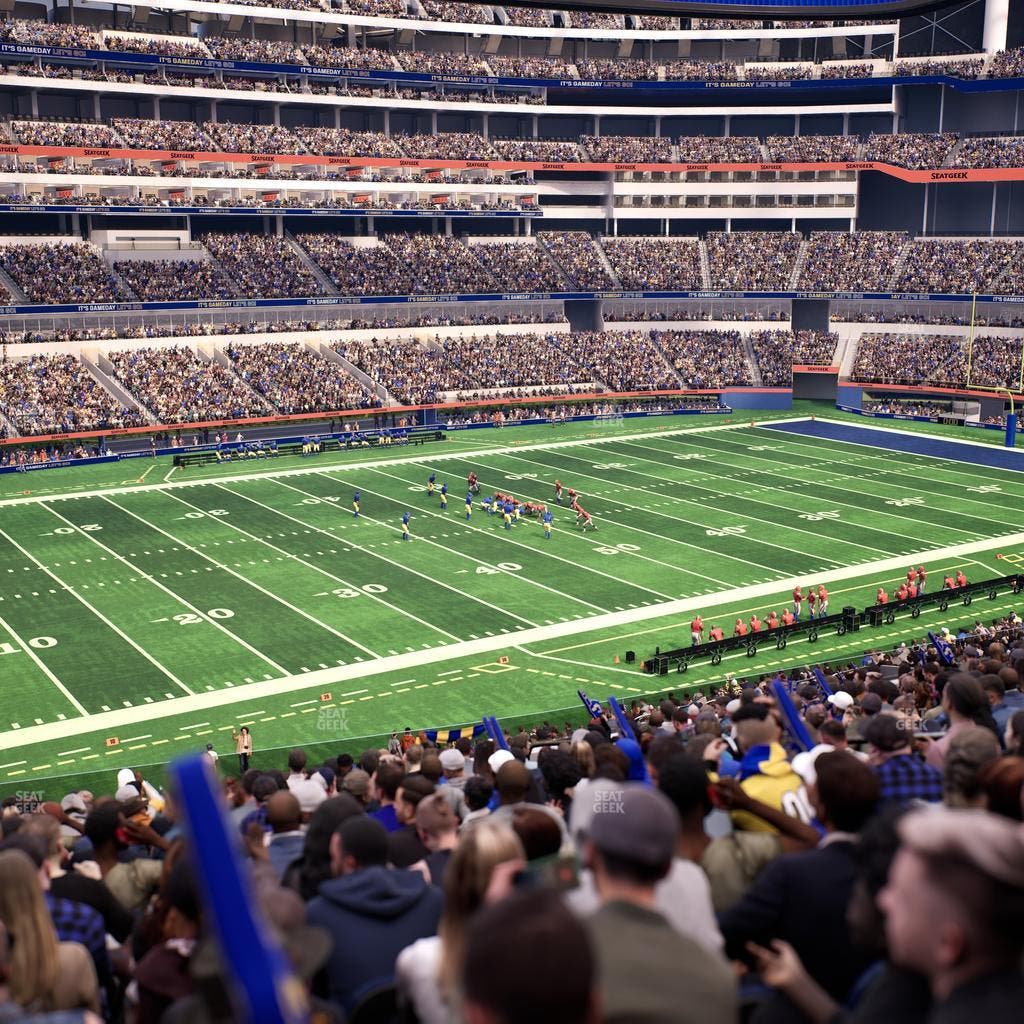 SoFi Stadium - Section Club 242 Seat View