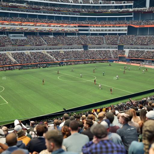 SoFi Stadium - Section Club 242 Seat View