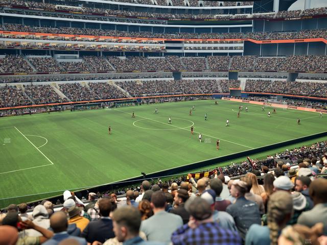 SoFi Stadium - Section Club 242 Seat View