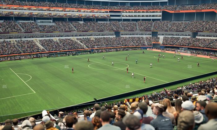 SoFi Stadium - Section Club 242 Seat View