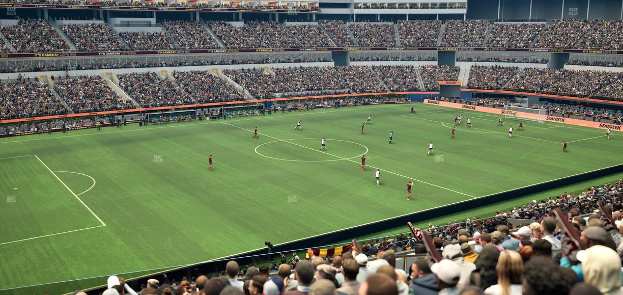 SoFi Stadium - Section Club 242 Seat View