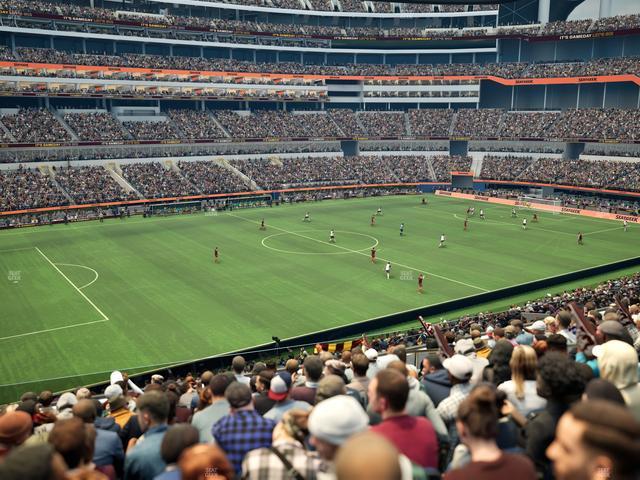 SoFi Stadium - Section Club 242 Seat View