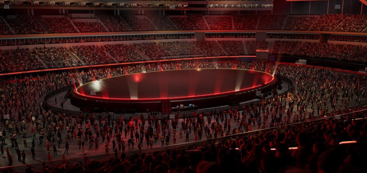 SoFi Stadium - Section Club 242 Seat View