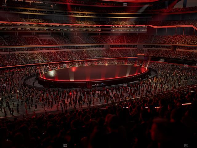 SoFi Stadium - Section Club 242 Seat View