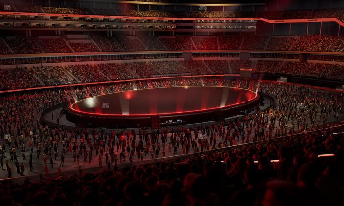 SoFi Stadium - Section Club 242 Seat View