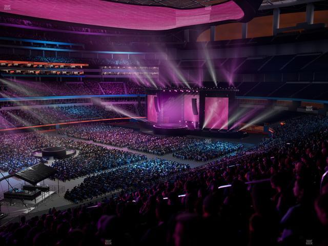 SoFi Stadium - Section Club 242 Seat View SoFi Stadium - Section Club 242 Seat View