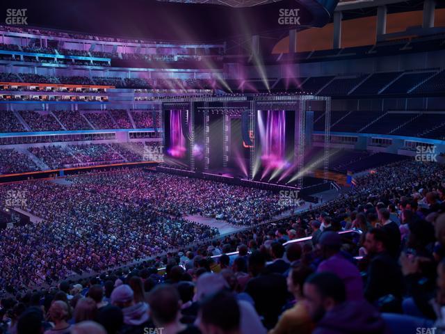 SoFi Stadium - Section Club 243 Seat View SoFi Stadium - Section Club 243 Seat View