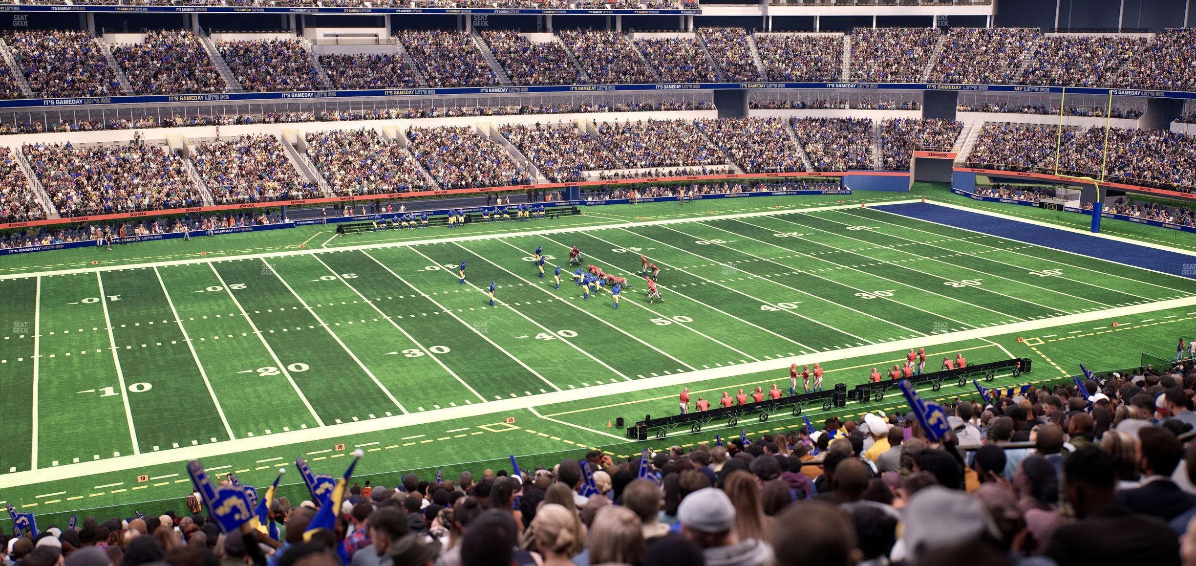SoFi Stadium - Section Club 243 Seat View