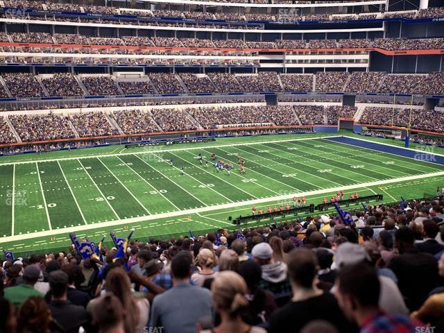 SoFi Stadium - Section Club 243 Seat View