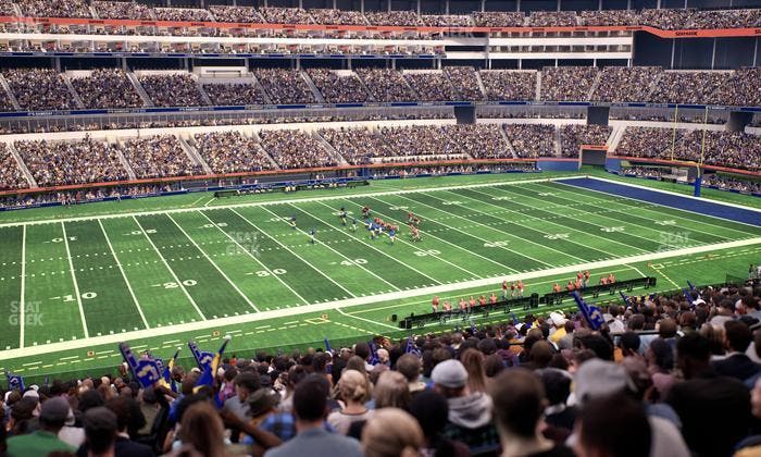 SoFi Stadium - Section Club 243 Seat View