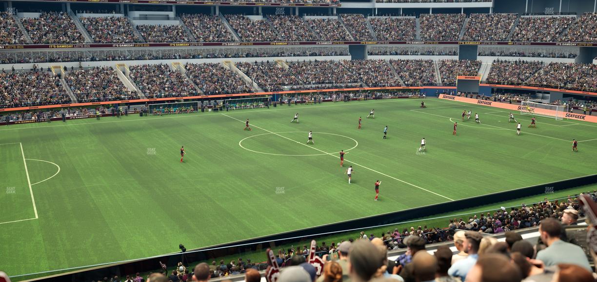 SoFi Stadium - Section Club 243 Seat View