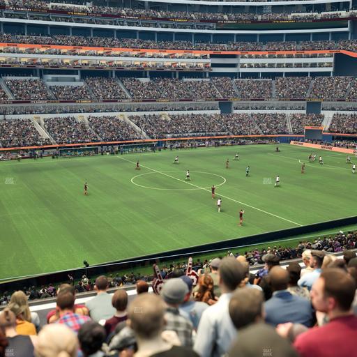 SoFi Stadium - Section Club 243 Seat View