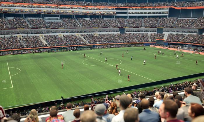 SoFi Stadium - Section Club 243 Seat View