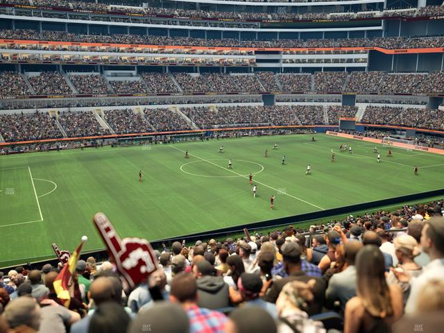 SoFi Stadium - Section Club 243 Seat View