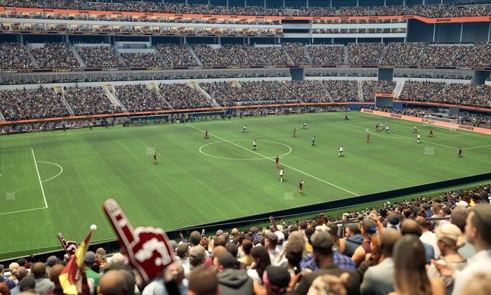 SoFi Stadium - Section Club 243 Seat View