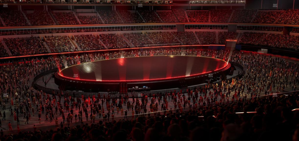 SoFi Stadium - Section Club 243 Seat View