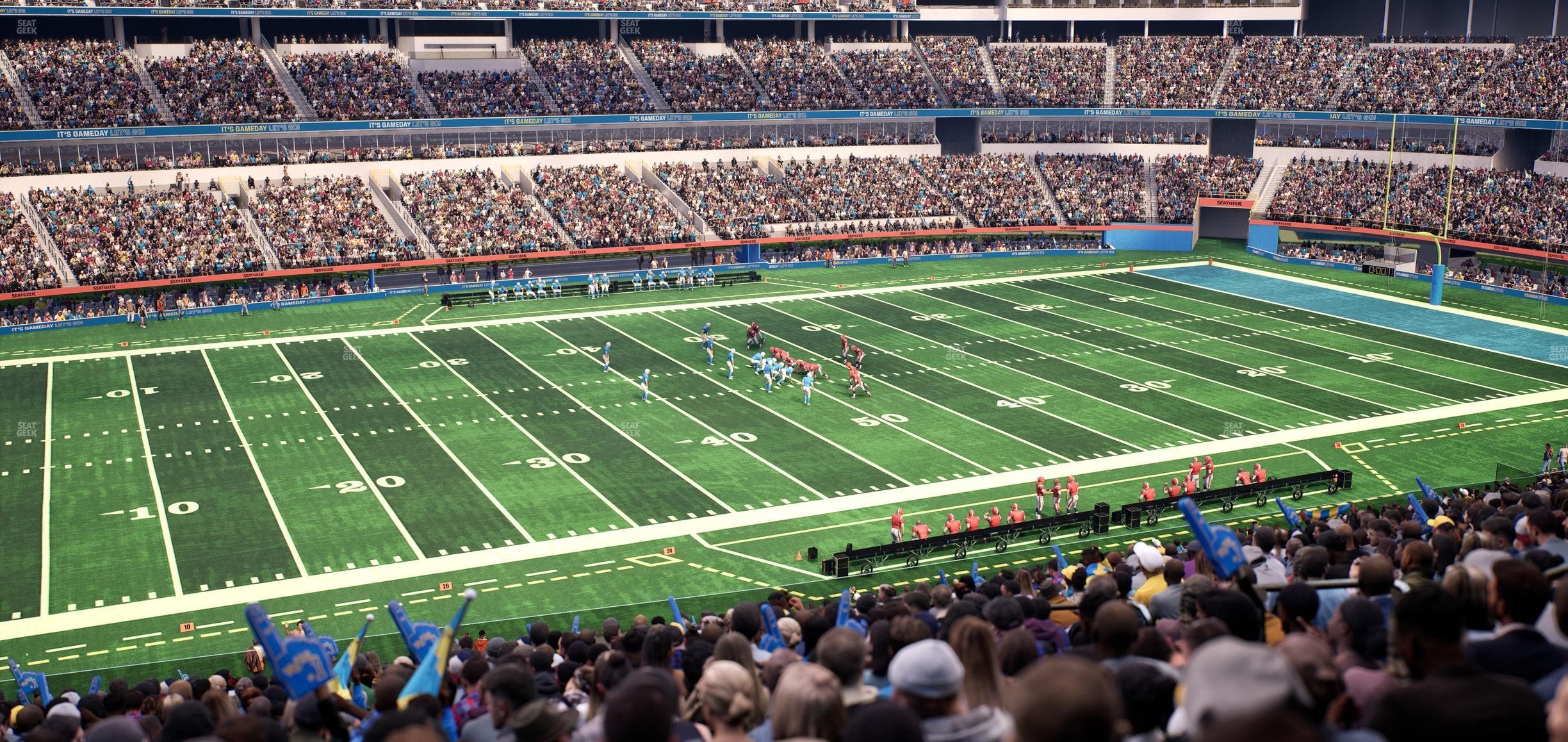 SoFi Stadium - Section Club 243 Seat View