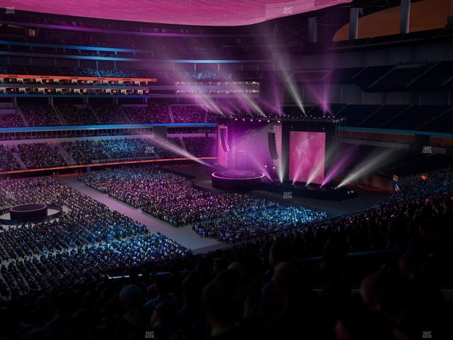 SoFi Stadium - Section Club 244 Seat View SoFi Stadium - Section Club 244 Seat View