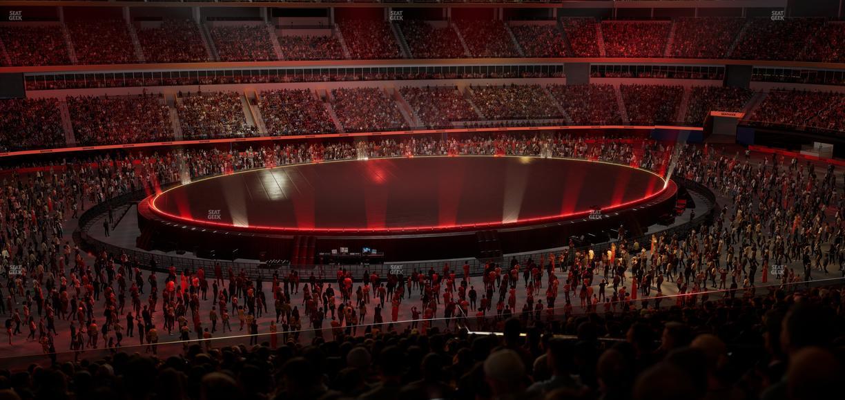 SoFi Stadium - Section Club 244 Seat View