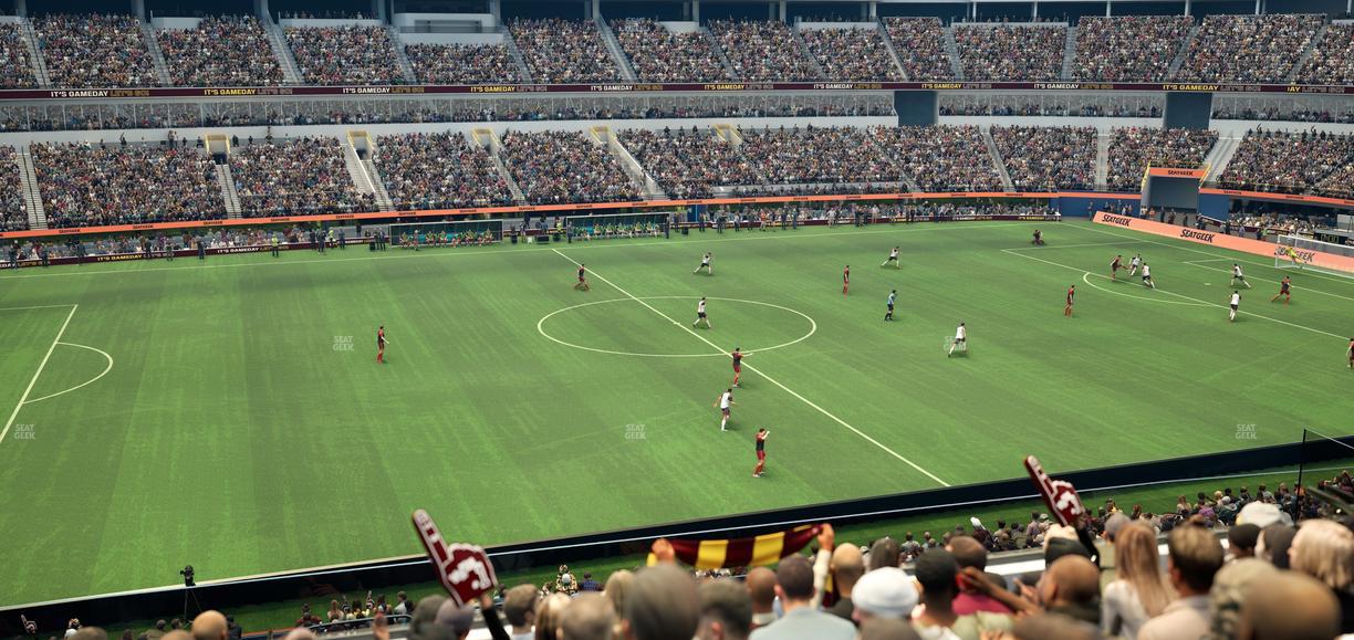 SoFi Stadium - Section Club 244 Seat View