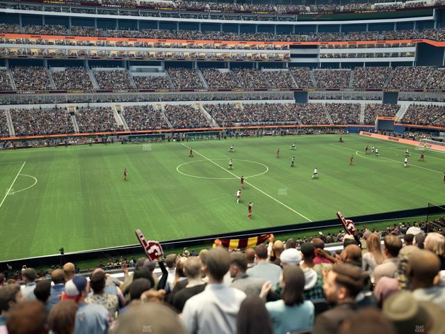 SoFi Stadium - Section Club 244 Seat View