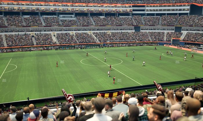 SoFi Stadium - Section Club 244 Seat View