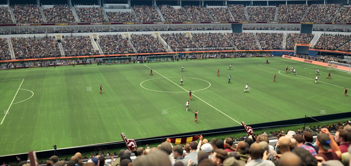 SoFi Stadium - Section Club 244 Seat View