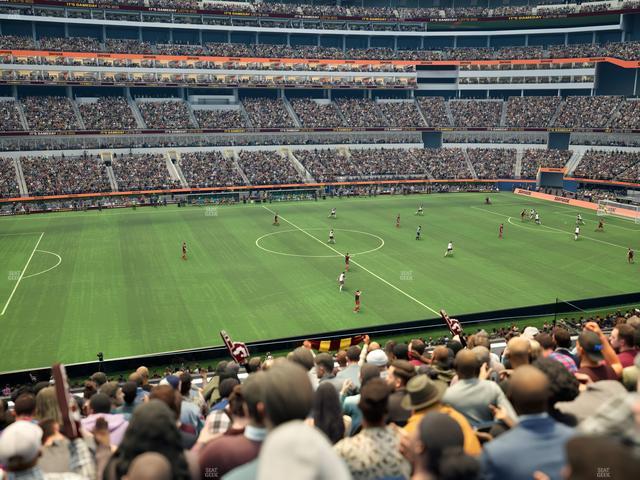 SoFi Stadium - Section Club 244 Seat View