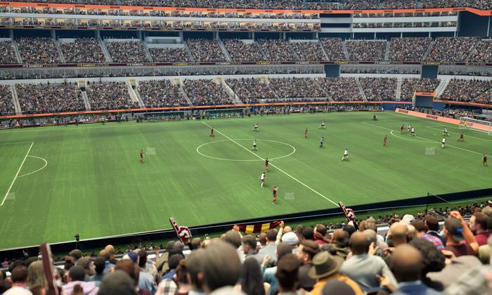 SoFi Stadium - Section Club 244 Seat View