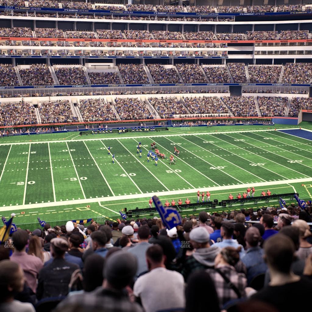 SoFi Stadium - Section Club 244 Seat View
