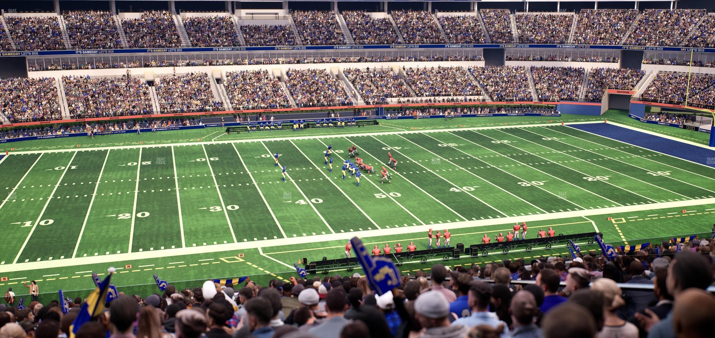 SoFi Stadium - Section Club 244 Seat View