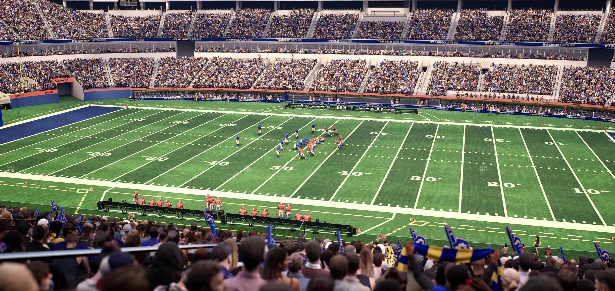 SoFi Stadium - Section Club 248 Seat View