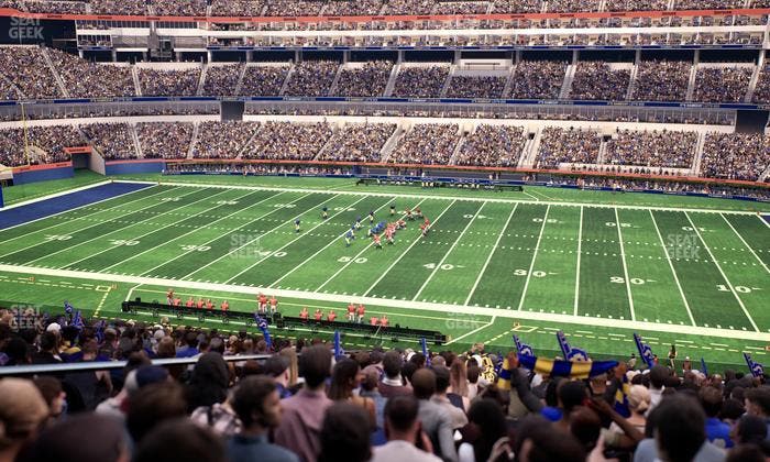 SoFi Stadium - Section Club 248 Seat View