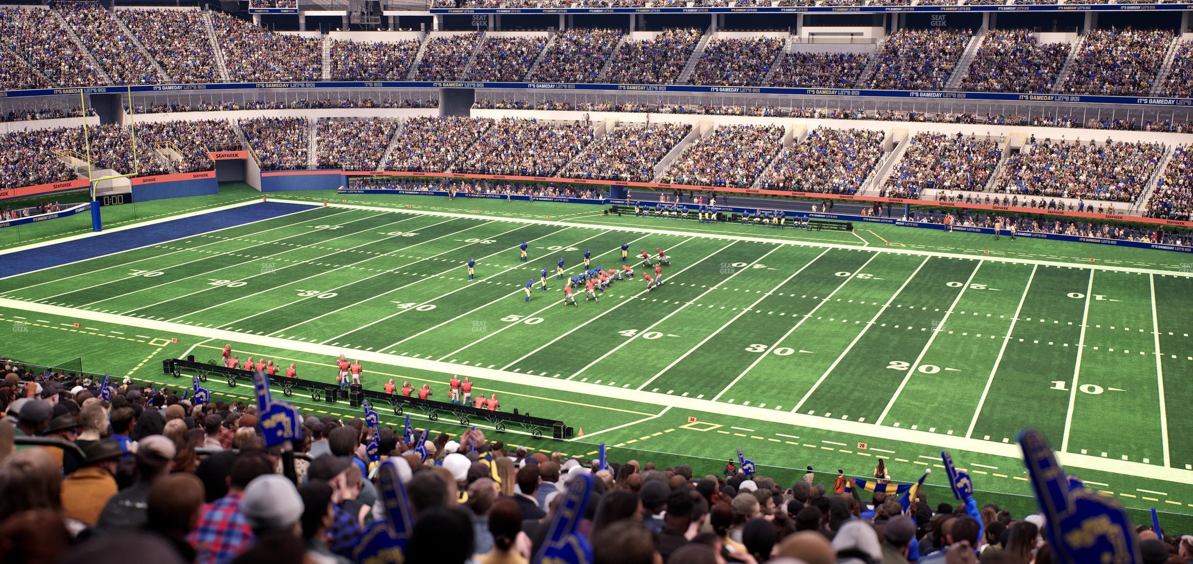 SoFi Stadium - Section Club 249 Seat View