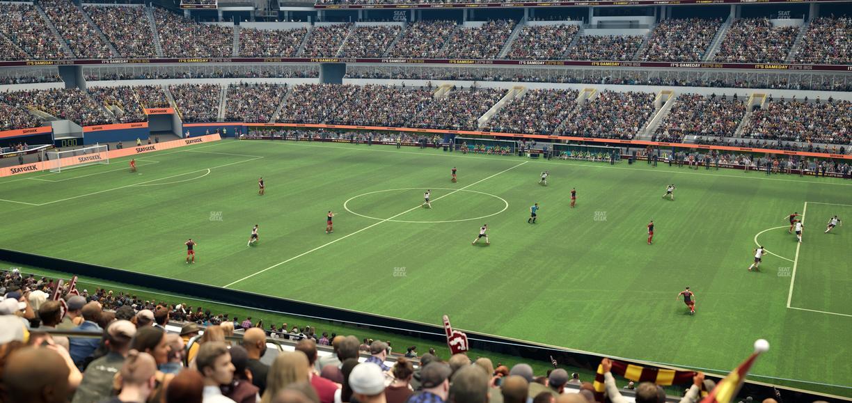 SoFi Stadium - Section Club 249 Seat View