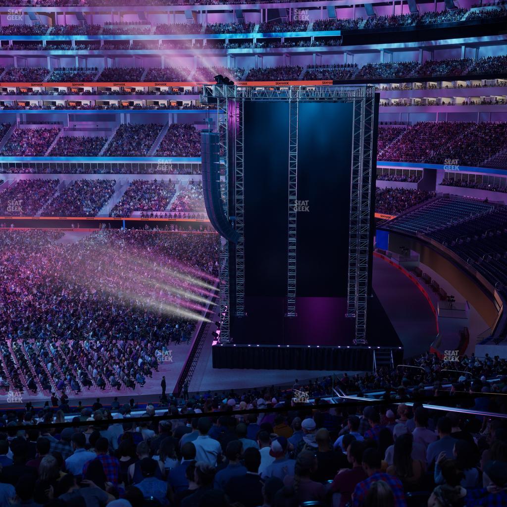 SoFi Stadium - Section Club 250 Wc Seat View