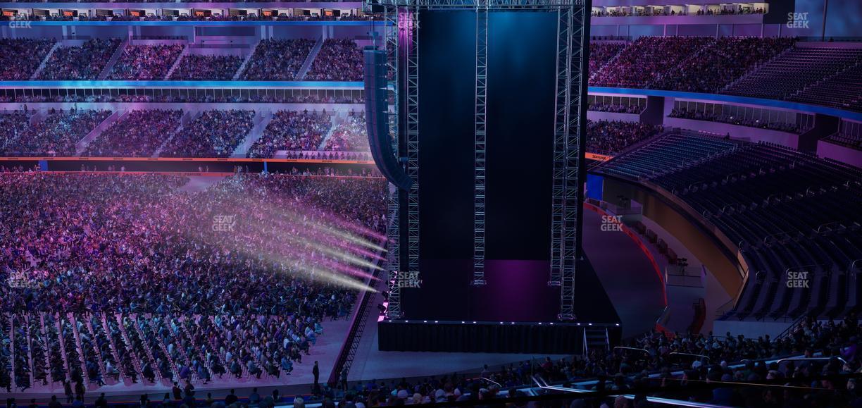 SoFi Stadium - Section Club 250 Wc Seat View