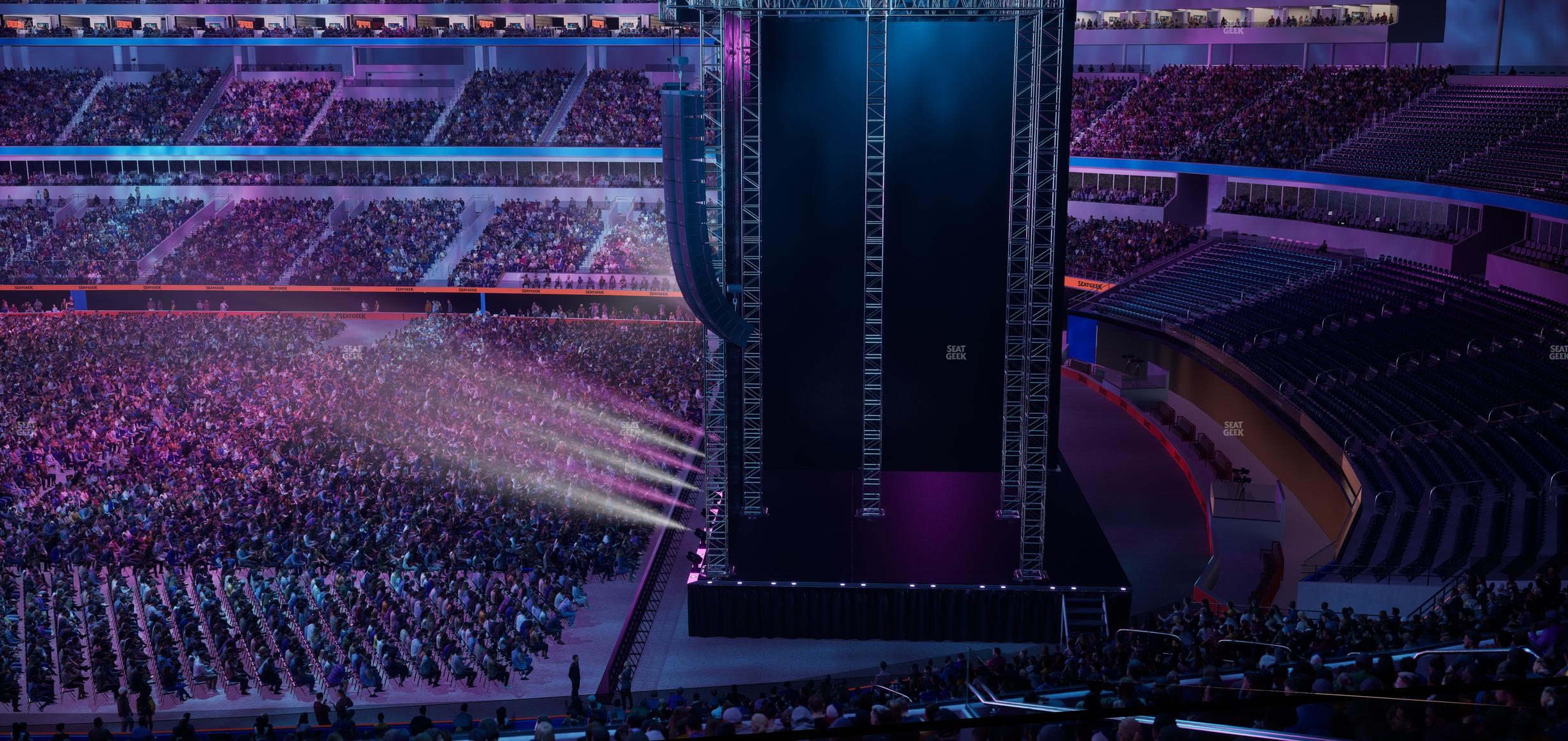 SoFi Stadium - Section Club 250 Wc Seat View