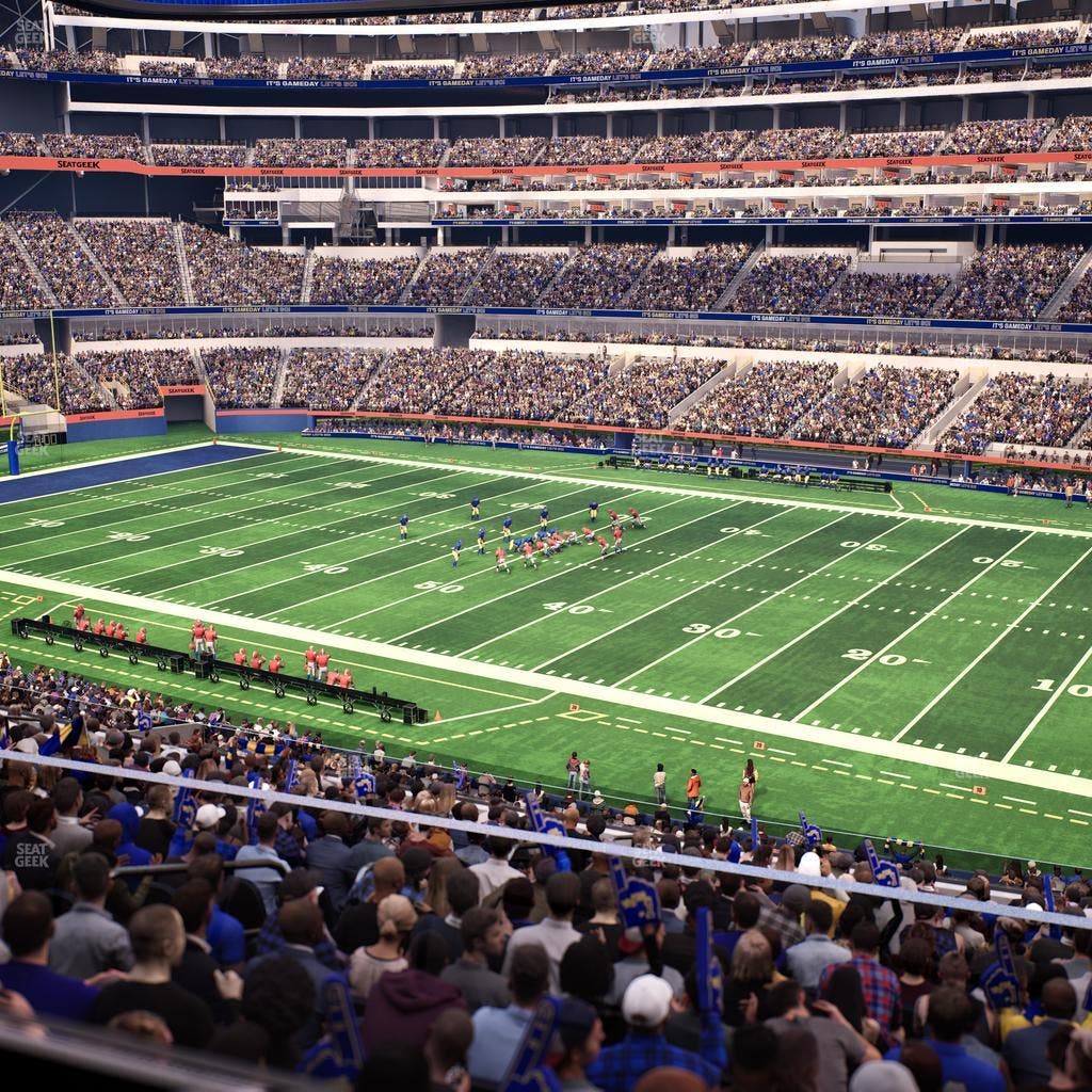 SoFi Stadium - Section Club 250 Wc Seat View