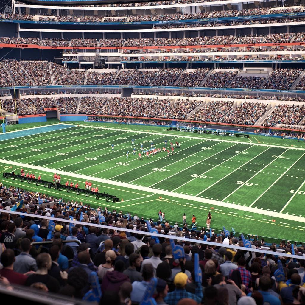 SoFi Stadium - Section Club 250 Wc Seat View