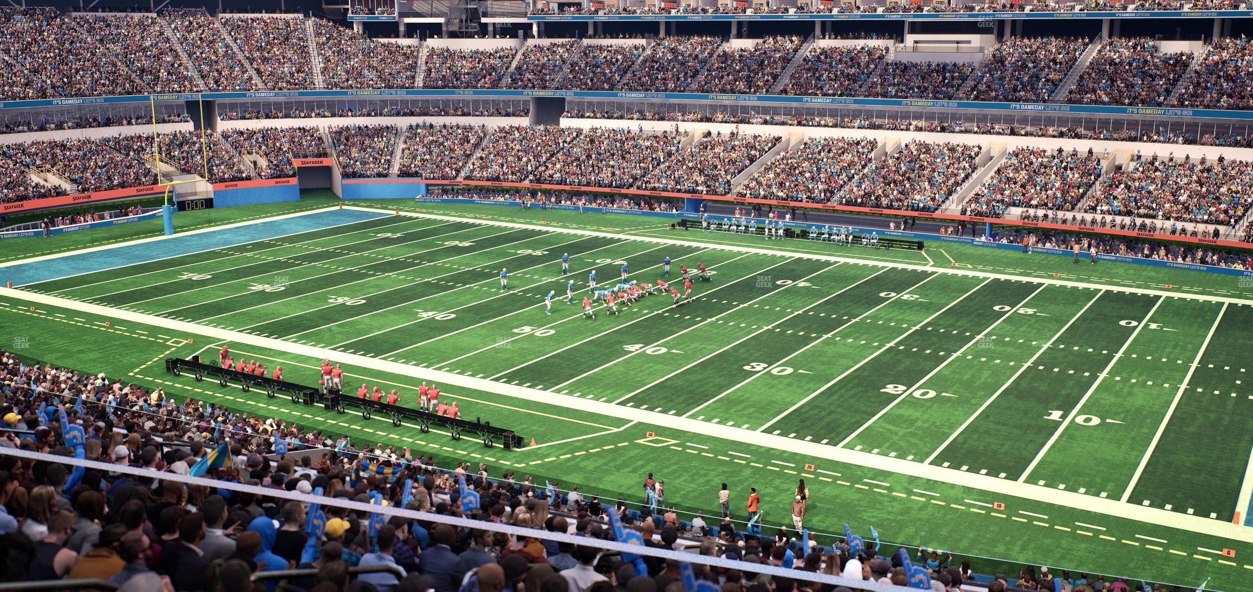 SoFi Stadium - Section Club 250 Wc Seat View