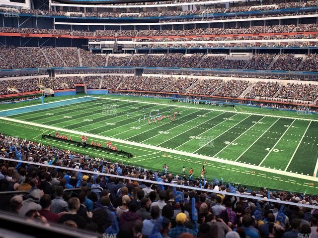 SoFi Stadium - Section Club 250 Wc Seat View