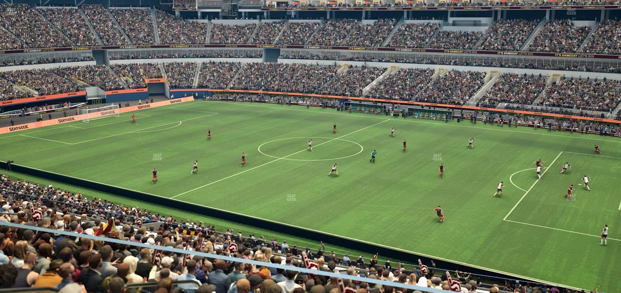 SoFi Stadium - Section Club 250 Wc Seat View