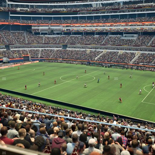 SoFi Stadium - Section Club 250 Wc Seat View